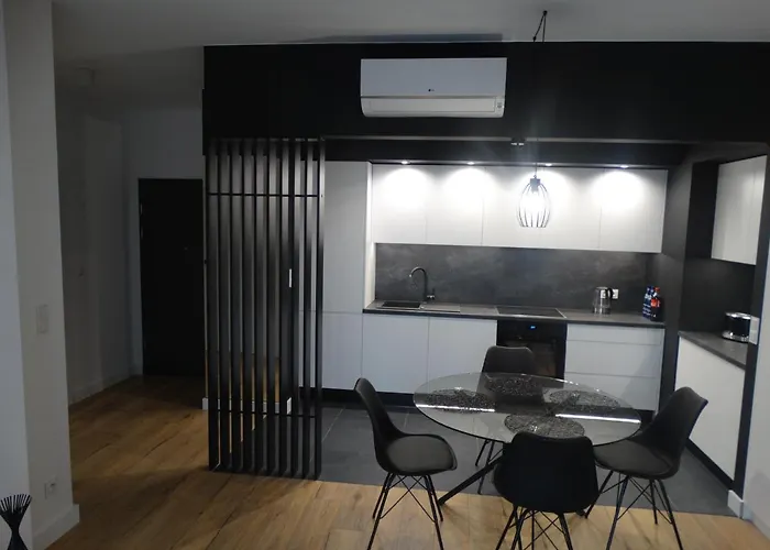 Apartment Black&white Bis - Male Garbary 8 Poznan